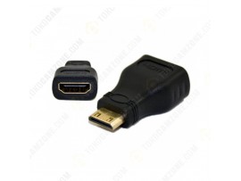 Converter Mini HDMI Male To HDMI Female Converter Mini HDMI Male To HDMI Female